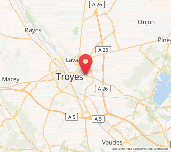 Map of Saint-Parres-aux-Tertres, Grand Est