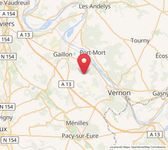 Map of Saint-Pierre-de-Bailleul, Normandy