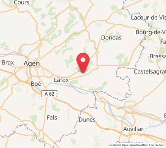 Map of Saint-Pierre-de-Clairac, Nouvelle-Aquitaine