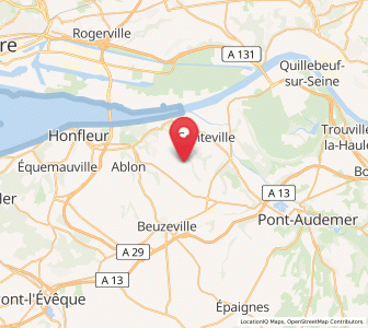Map of Saint-Pierre-du-Val, Normandy