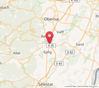 Map of Saint-Pierre, Grand Est