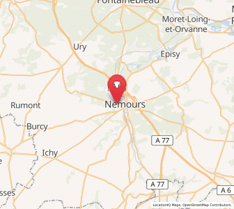 Map of Saint-Pierre-lès-Nemours, Île-de-France