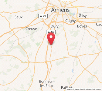 Map of Saint-Sauflieu, Hauts-de-France