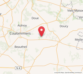 Map of Saint-Siméon, Île-de-France