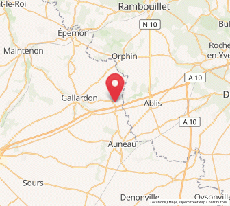 Map of Saint-Symphorien-le-Château, Centre
