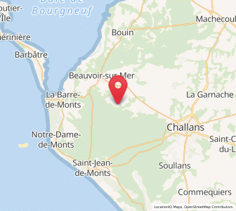 Map of Saint-Urbain, Pays de la Loire