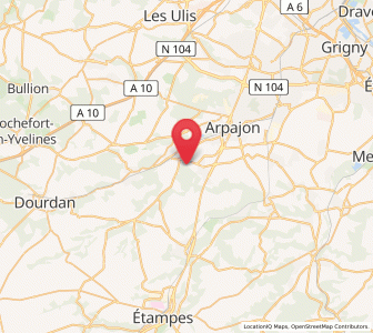 Map of Saint-Yon, Île-de-France