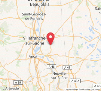 Map of Sainte-Euphémie, Auvergne-Rhône-Alpes