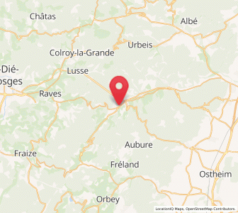 Map of Sainte-Marie-aux-Mines, Grand Est
