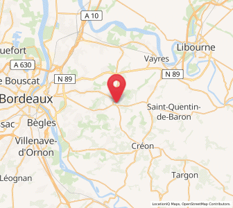 Map of Sallebœuf, Nouvelle-Aquitaine