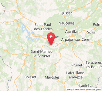 Map of Sansac-de-Marmiesse, Auvergne-Rhône-Alpes