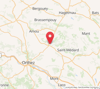 Map of Sault-de-Navailles, Nouvelle-Aquitaine