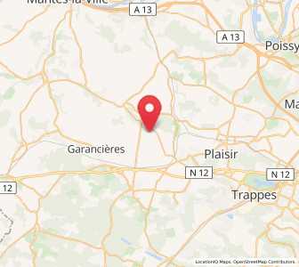 Map of Saulx-Marchais, Île-de-France