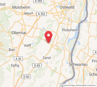 Map of Schaeffersheim, Grand Est