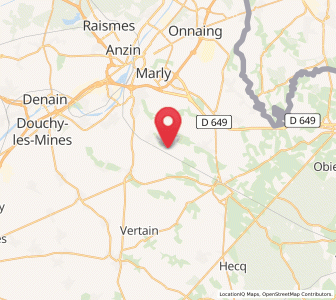 Map of Sepmeries, Hauts-de-France