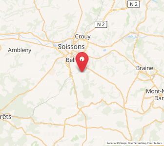 Map of Septmonts, Hauts-de-France