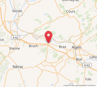 Map of Sérignac-sur-Garonne, Nouvelle-Aquitaine