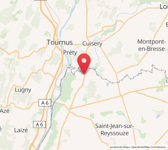 Map of Sermoyer, Auvergne-Rhône-Alpes