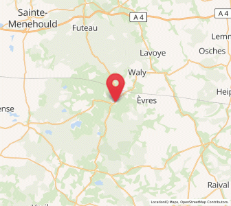 Map of Seuil-d'Argonne, Grand Est