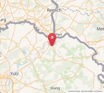 Map of Sierck-les-Bains, Grand Est