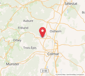 Map of Sigolsheim, Grand Est