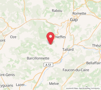 Map of Sigoyer, Provence-Alpes-Côte d'Azur