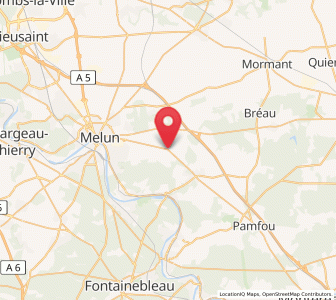 Map of Sivry-Courtry, Île-de-France
