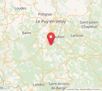 Map of Solignac-sur-Loire, Auvergne-Rhône-Alpes