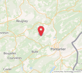 Map of Sombacour, Bourgogne-Franche-Comté