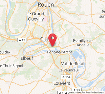 Map of Sotteville-sous-le-Val, Normandy