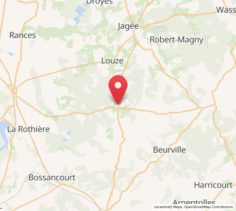 Map of Soulaines-Dhuys, Grand Est