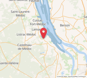 Map of Soussans, Nouvelle-Aquitaine