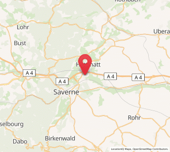 Map of Steinbourg, Grand Est
