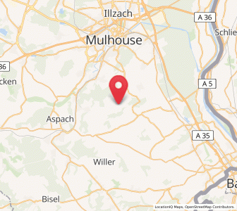 Map of Steinbrunn-le-Haut, Grand Est