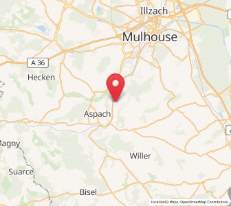 Map of Tagolsheim, Grand Est
