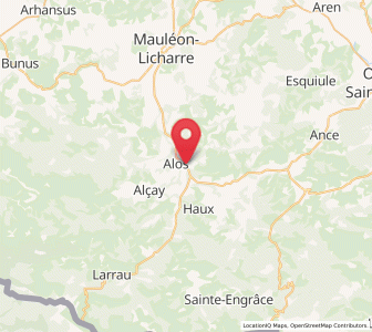 Map of Tardets, Nouvelle-Aquitaine