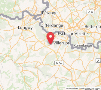 Map of Tiercelet, Grand Est