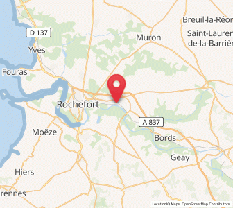 Map of Tonnay-Charente, Nouvelle-Aquitaine