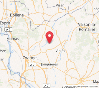 Map of Travaillan, Provence-Alpes-Côte d'Azur