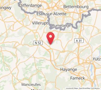 Map of Tressange, Grand Est
