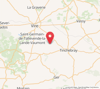 Map of Truttemer-le-Grand, Normandy