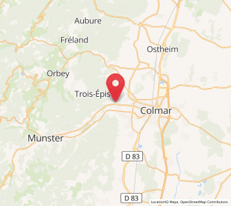 Map of Turckheim, Grand Est