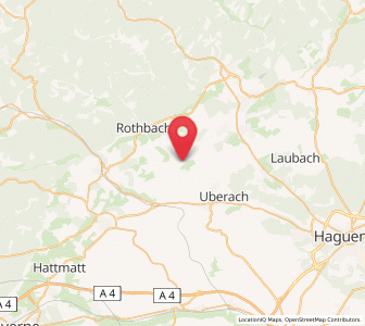 Map of Uhrwiller, Grand Est