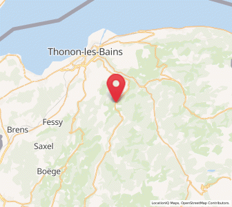 Map of Vailly, Auvergne-Rhône-Alpes