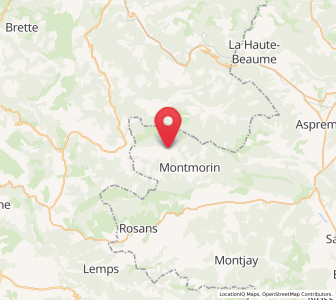 Map of Valdoule, Provence-Alpes-Côte d'Azur