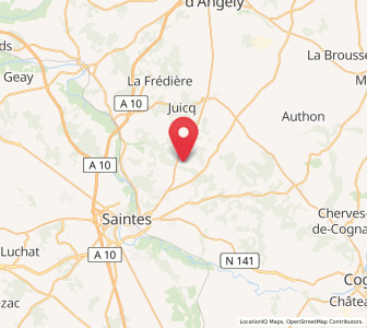 Map of Vénérand, Nouvelle-Aquitaine