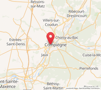Map of Venette, Hauts-de-France
