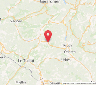 Map of Ventron, Grand Est