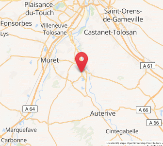 Map of Vernet, Occitanie
