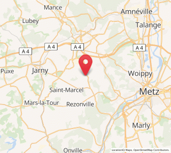 Map of Vernéville, Grand Est
